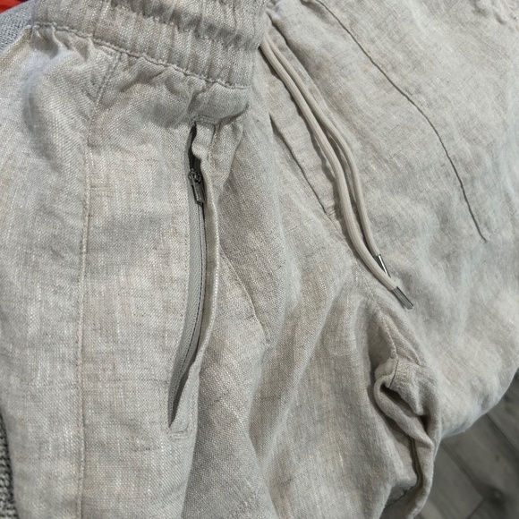 Athleta Retreat Linen High Rise Wide Leg Pants - Picture 9 of 13